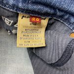 7 For All Mankind cuffed capri blue Jeans size 28 Photo 4