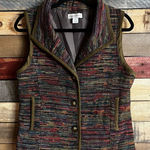 Christopher & Banks Christopher‎ & Banks Multi Color Vest Size Medium Photo 0