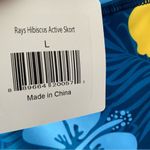 Loudmouth NWTS Tampa Bay Rays Hibiscus MLB Golf Mini Skort Skirt size large Blue Photo 7