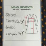 H&M Womens Shirt Dress Diamond Print Button Tie Waist Sleeveless Black Size 4 Photo 8