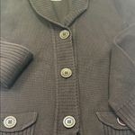 Kate Hill  Chocolate Knit Cardigan Photo 11