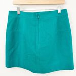 J.Crew  | Wool Lined Kelly Green Short Pencil Straight Skirt Y2K Preppy | 12 Photo 2