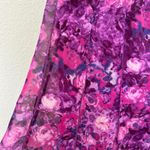 Connected Apparel  purple pink skirt‎ women size medium boho vintage floral girly Photo 2
