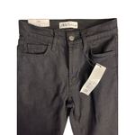 ZARA NWT Signature Slim Fit / Full Length / High Rise Jeans in Black Size 0 Photo 3