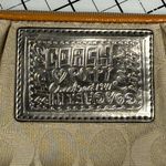 Coach  Poppy Y2K Wristlet Features Kissing Cs & Leather Trim | Amazing Condition Photo 2