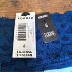 Torrid  Curve Size 6 Striped with Lace Boyshorts Photo 1