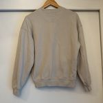 ANINE BING  XS Muse Tan Stone Tiger Sweatshirt Photo 7