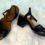 Dansko  flower heels leather black‎ size 38 or 7.5/8 Photo 0
