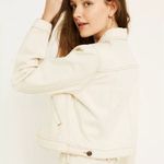 BDG x URBAN OUTFITTERS | Ivory Cream Ecru Jean Western Denim Jacket | Small Photo 1