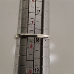 Silver Tone Yin Yang Ring Black Photo 7