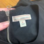 Gap Black Fit & Flare Dress Womens Size 6 Eyelet Hem Sleeveless Pockets Midi Photo 4