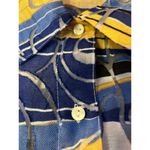 Allison Daley Women’s Blouse 22W | Abstract Print 3/4 Sleeve Button-Down Photo 10