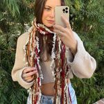 Free People Handmade autumn Multi-coloured boho scarf  Photo 0