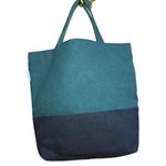 Sunbrella Reversible Tote Bag Blue Photo 1