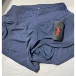 THE GYM PEOPLE High Waisted Running Shorts Ink Blue Size L New With Tag Size L Photo 10
