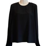 Marni Black Boxy Long Sleeve Blouse Size 40 Photo 0