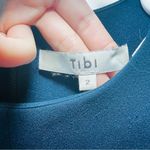 Tibi Bell Sleeve Navy Mini Dress - Size: 2 Photo 5