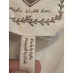 Z&L Swim Tassel Cactus Cream Swim Suit Coverup V Neck Large Photo 5