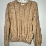 Lost + Wander Lost + Wonder tan sweater size S/M Photo 0