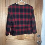 Preston & York women’s Red and Black Checkered jacket size 8 Photo 5