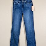 NYDJ  Blue Marilyn Straight Jeans Womens 0 Casual Fall Denim Mid Rise Classic New Photo 11