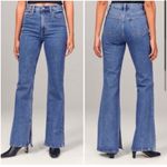 Abercrombie & Fitch  The Vintage Flare High Rise Jeans Sz.30 Split Leg Curve Love Photo 1