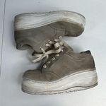 Candie's Y2K Candie’s 6.5 Platform Chunky Heel Sneakers Shoes Suede Grunge Punk Retro Photo 2