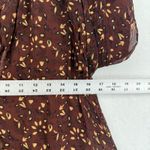Cleobella ‎ Jaslynn Mini Dress XS Zadia Block Print Tiered Ruffle Long Sleeve Photo 1