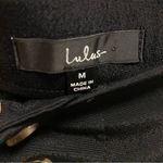 Lulus  Stroll on Over Black Button-Front Wide Leg Pants Size M Photo 11