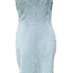 Haute Monde  light mint lace spaghetti strap midi dress Photo 0