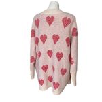 Maurice's NWT, Teddy Heart Open Front Cardigan Cardigan, Sz L Photo 6
