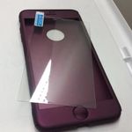 iPhone 8 Violet 360 Full Cover Shockproof Case With Screen Protector Purple Photo 6