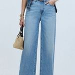 Madewell NWT Women's Superwide-Leg Jeans in Ahern Wash: Airy Denim Edition 28 Photo 0