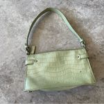 Charter Club Green croc vintage handbag Photo 2