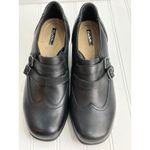 Thom McAn Clover Black Leather Wingtip Double Photo 12