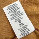 Free People  Fauna Jersey Knit Wrap Romper Short Sleeve Mustard Size XS NWT Photo 12