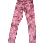 Athleta Elation Printed 7/8 Tights Serene Island Coral Size XXS Photo 3