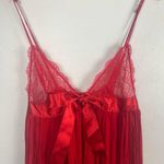 Victoria's Secret New Victoria’s Secret VERY SEXy Pleated babydoll red bow size medium Photo 1