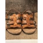 Rockport By Cobb Hill Sandals Womens 8 M Honey Wedge Slingback Strap Brown Photo 4