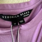 Veronica Beard Tomlin Short Sleeve Smocked T-shirt Dress Photo 3