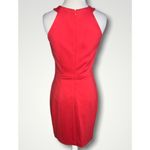 Cynthia Steffe Sophia Red Key Hole Halter Cocktail Party Dress Anthropologie 2 Photo 4