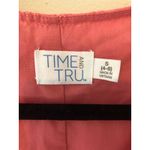 Dress Pink Prairie Size S Cotton Eyelet Flutter Sleeve Tiered Pockets Cowgirl Photo 7