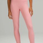 Lululemon align High-Rise Pant 25” Pink Puff -Size 6 Photo 0