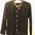  Chicos Additions Jacket Cardigan Top New Indulge Stretch Lace NWT $59 Photo 2