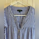 For Cynthia  Striped Blue and White Midi Dress size S Photo 2