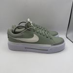 Nike Court Legacy Lift Women's 9.5 Shoes (HV0834-370 Jade Horizion/Sail-White Photo 2