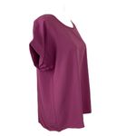 Emery Rose Solid Batwing Sleeve Scoop Neck Women blouse L NWT Pink Size L Photo 1