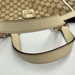 Gucci Beige/Cream GG Canvas And Leather Abbey D-Ring Tote Photo 12