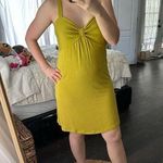 Jams World  Women’s Medium Green Apple Modal Spandex Blend Bow Dress Photo 0