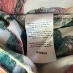 ONIA Women’s Mila Wide Leg Pants Green Multicolor Leave Print Pull On Sz Large Photo 6